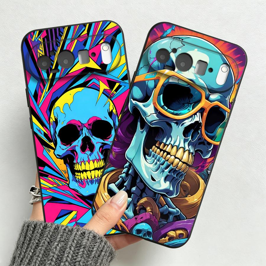 Neon Pop Art Skull Case for Go - огляд і ціна Google Pixel 8A