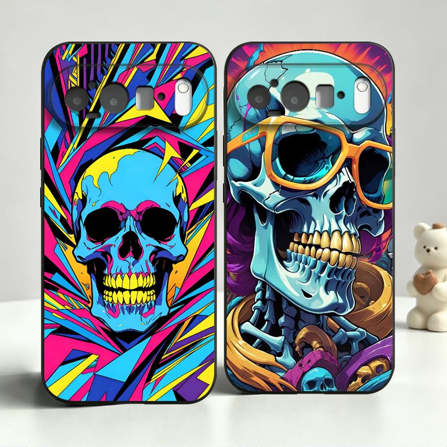 Neon Pop Art Skull Case for Go - огляд і ціна Google Pixel 8A
