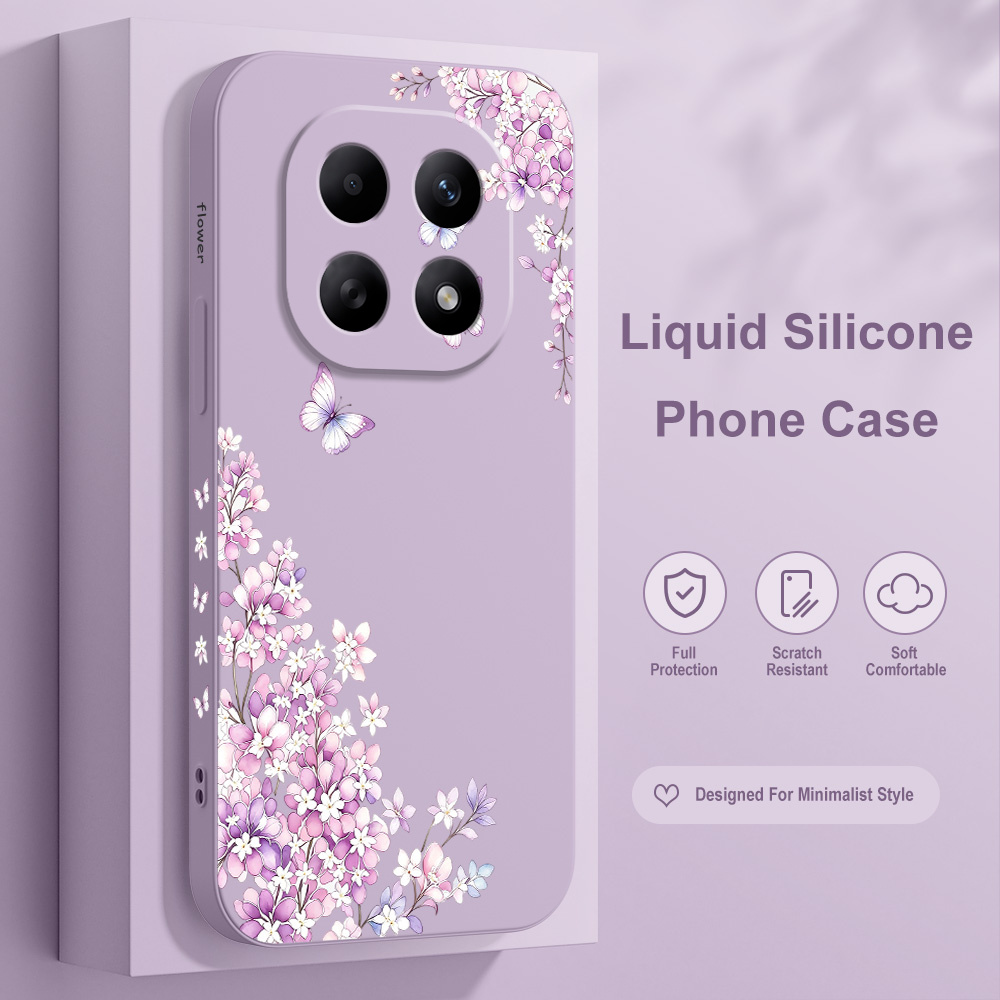 Violet Floral Phone Case For X - огляд і ціна Xiaomi Redmi Note 13