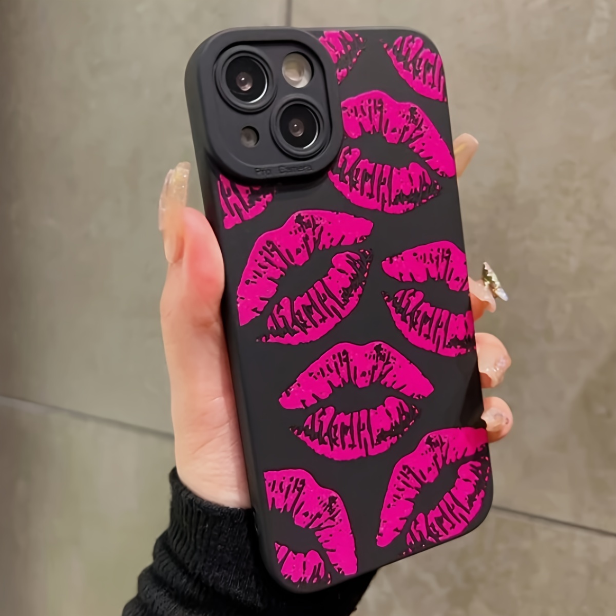 Rose Red Lip Luxury Pattern Ca - огляд і ціна Samsung Galaxy A55