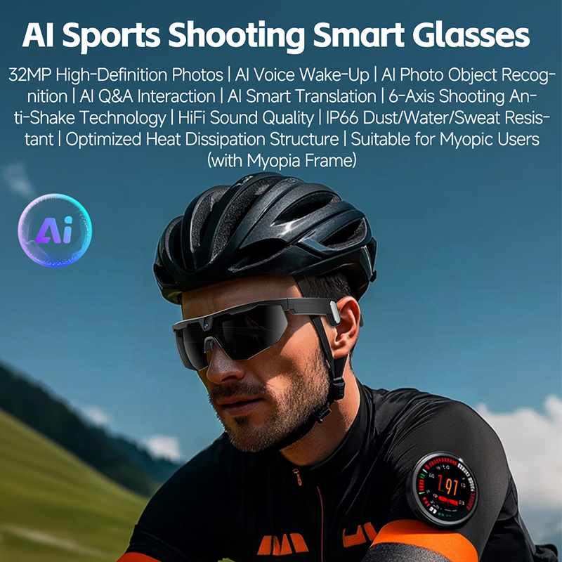 New Cool Cycling Smart Glasses - огляд і ціна Smart Glasses Lens