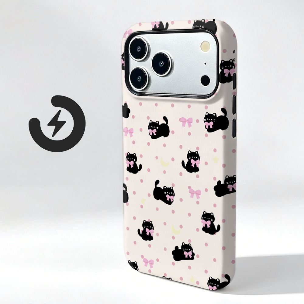 Cute Cat Pattern Magnetic Phon - огляд і ціна Vivo X200