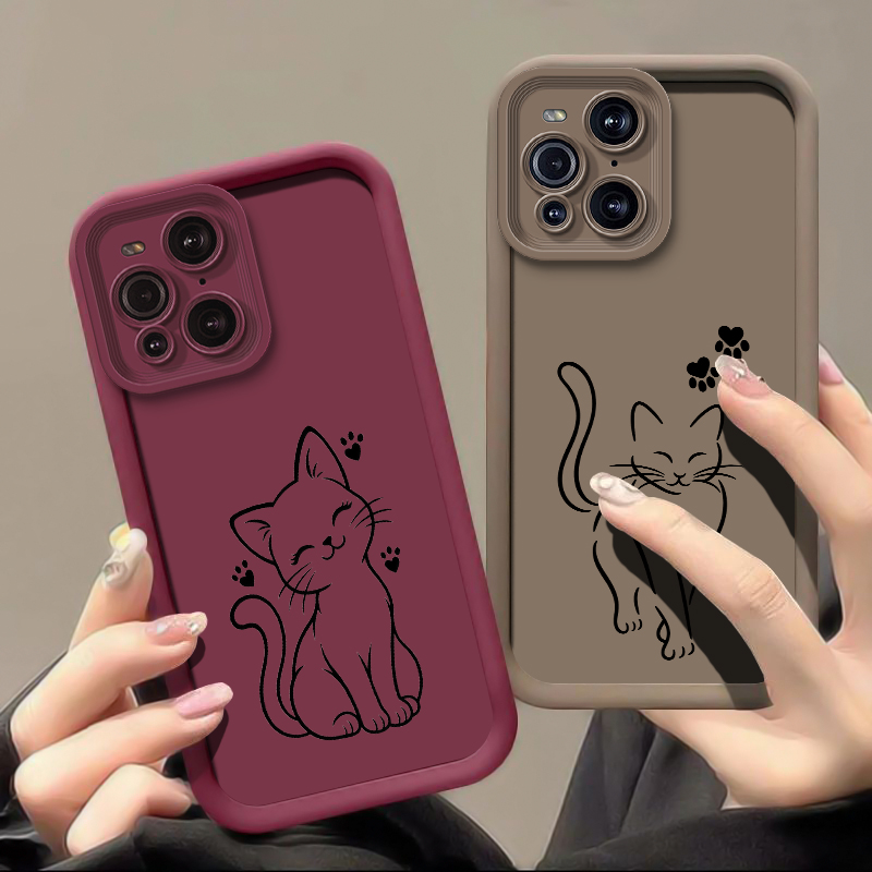 Drawing Sketch Line Cat Phone  - огляд і ціна Oppo Find X8