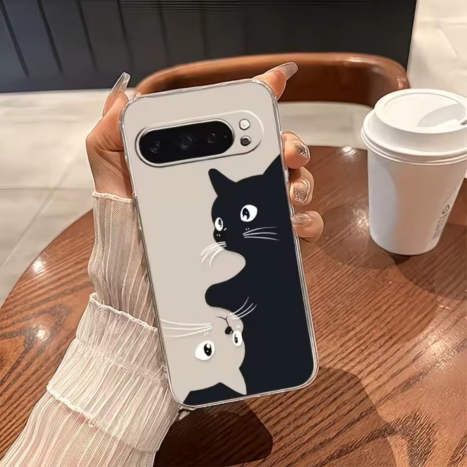 Hot Kawaii Cartoon Black Cat P - огляд і ціна Google Pixel 9
