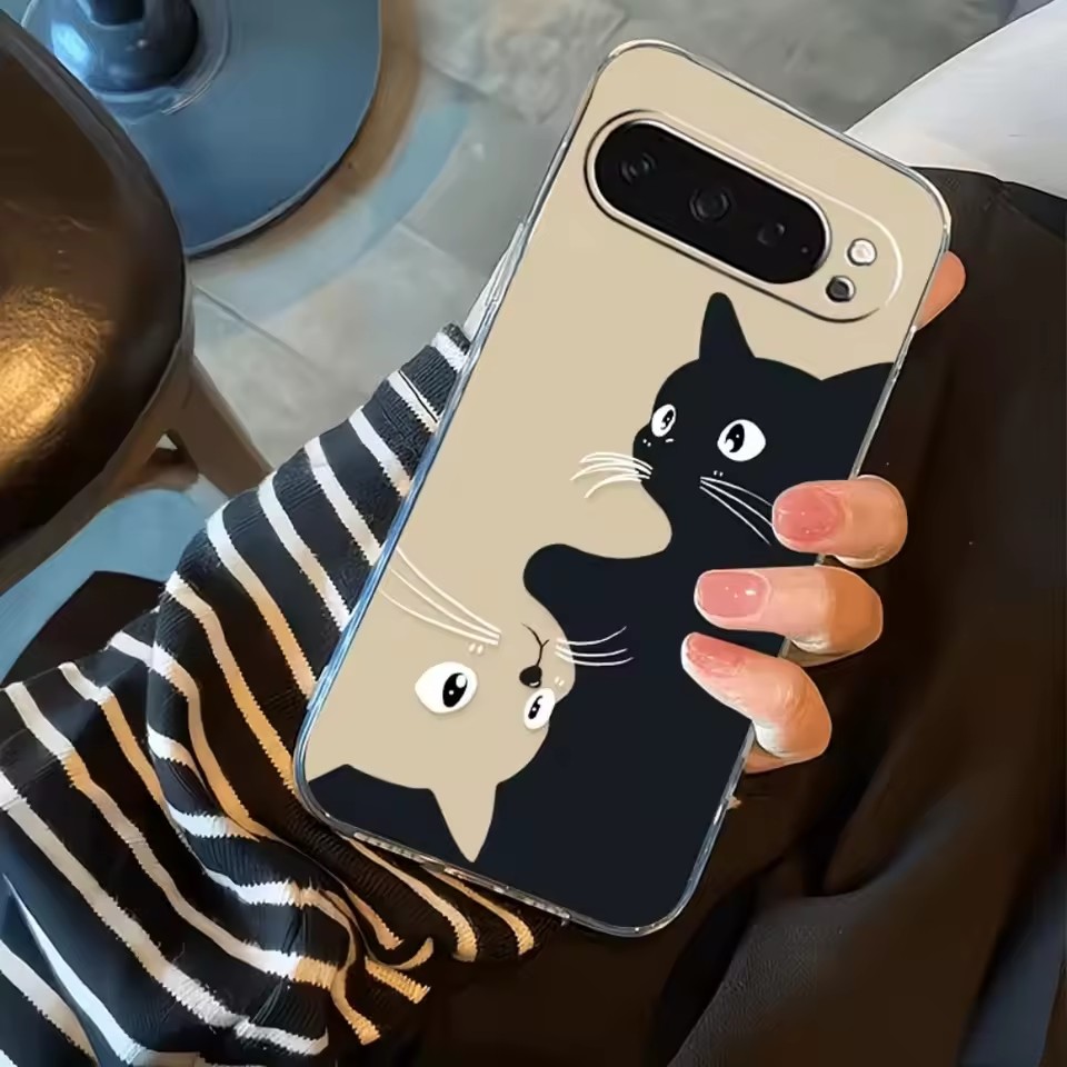 Hot Kawaii Cartoon Black Cat P - огляд і ціна Google Pixel 9