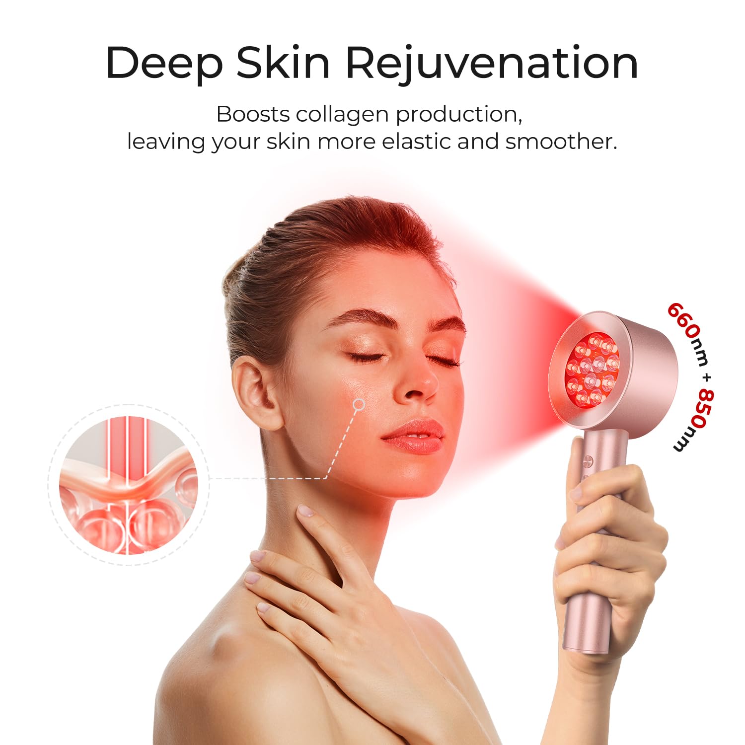 Skin Care Red Light Therapy An - огляд і ціна Galvanic Skin Sensor
