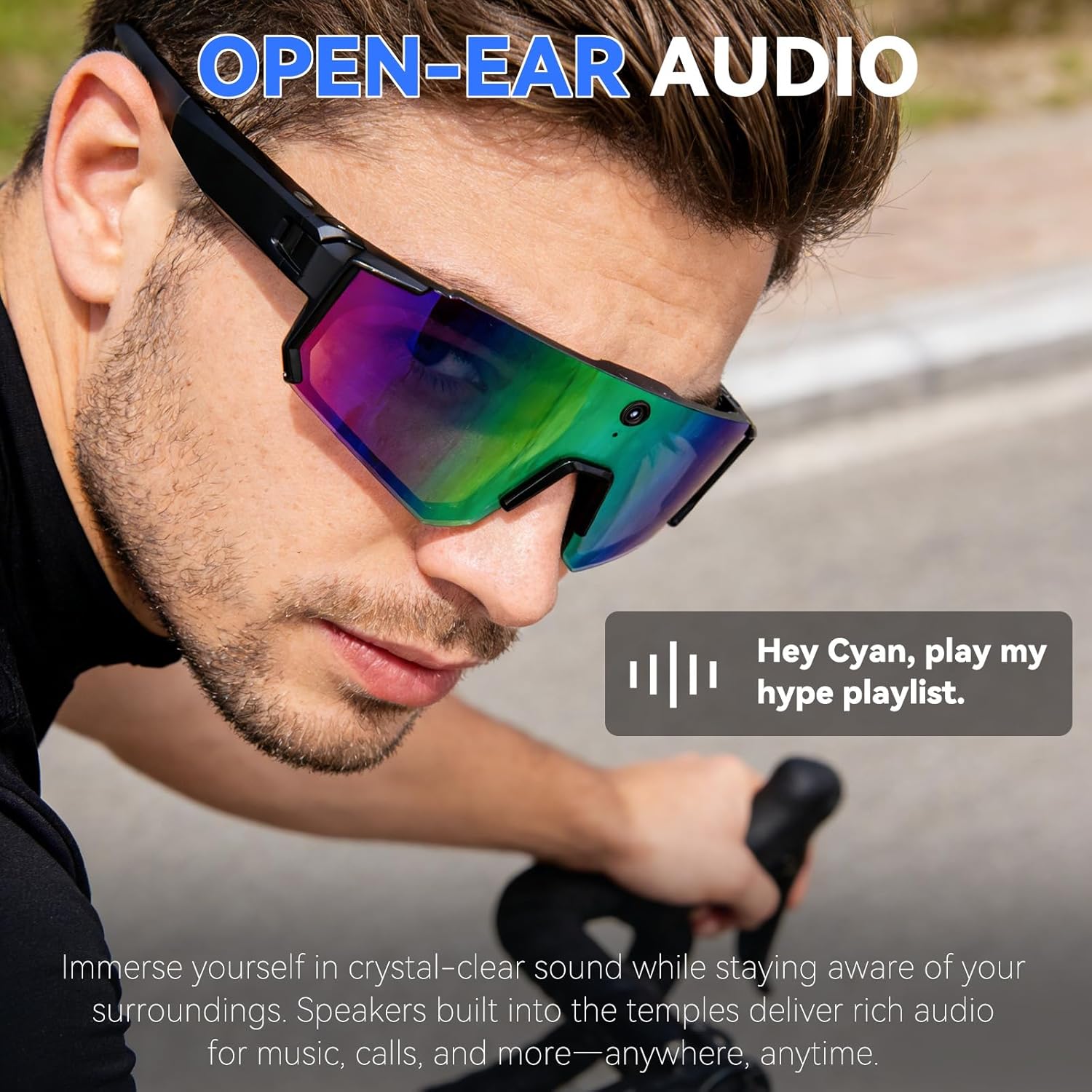 New AI smart shooting&recordin - огляд і ціна Smart Glasses Lens