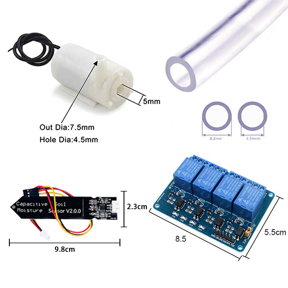 4 Way Automatic Watering Syste - огляд і ціна Hydration Sensor Skin