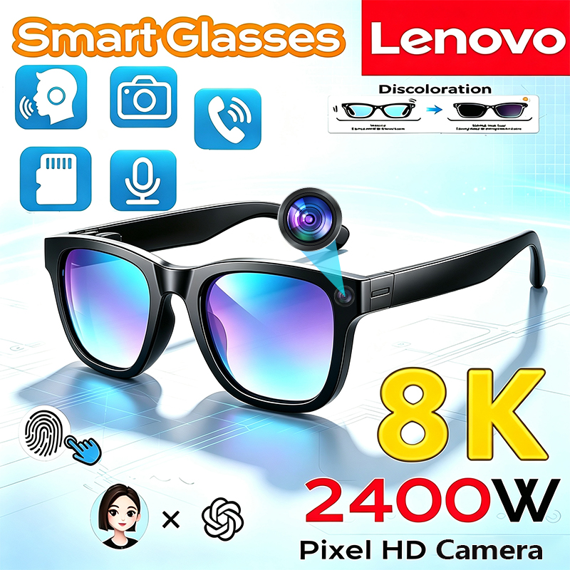 Lenovo 2400MP HD Smart AI Glas - огляд і ціна Smart Glasses Lens