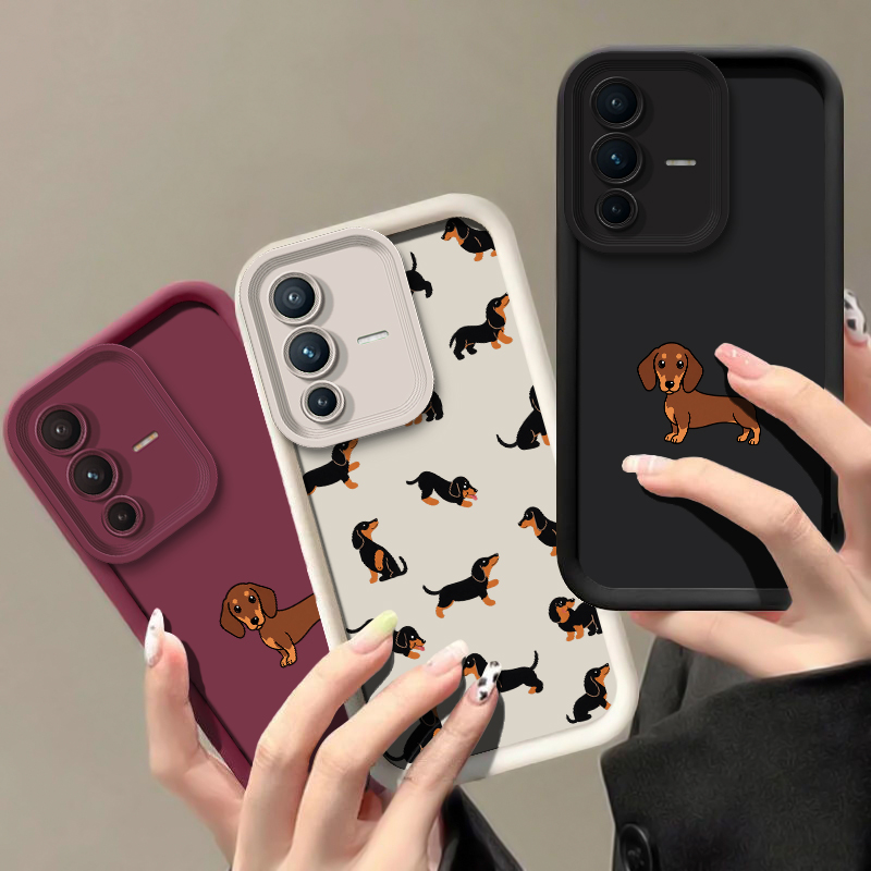 Animal Dachshund Dog Phone Cas - огляд і ціна Vivo V40