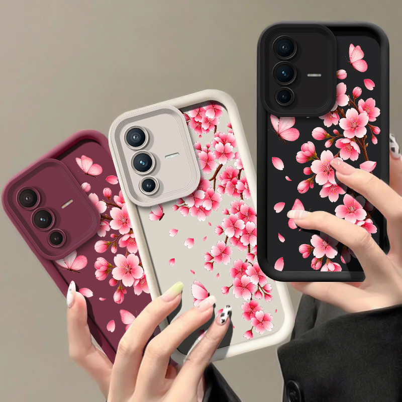 Pink Cherry Blossom Print Phon - огляд і ціна Vivo V40