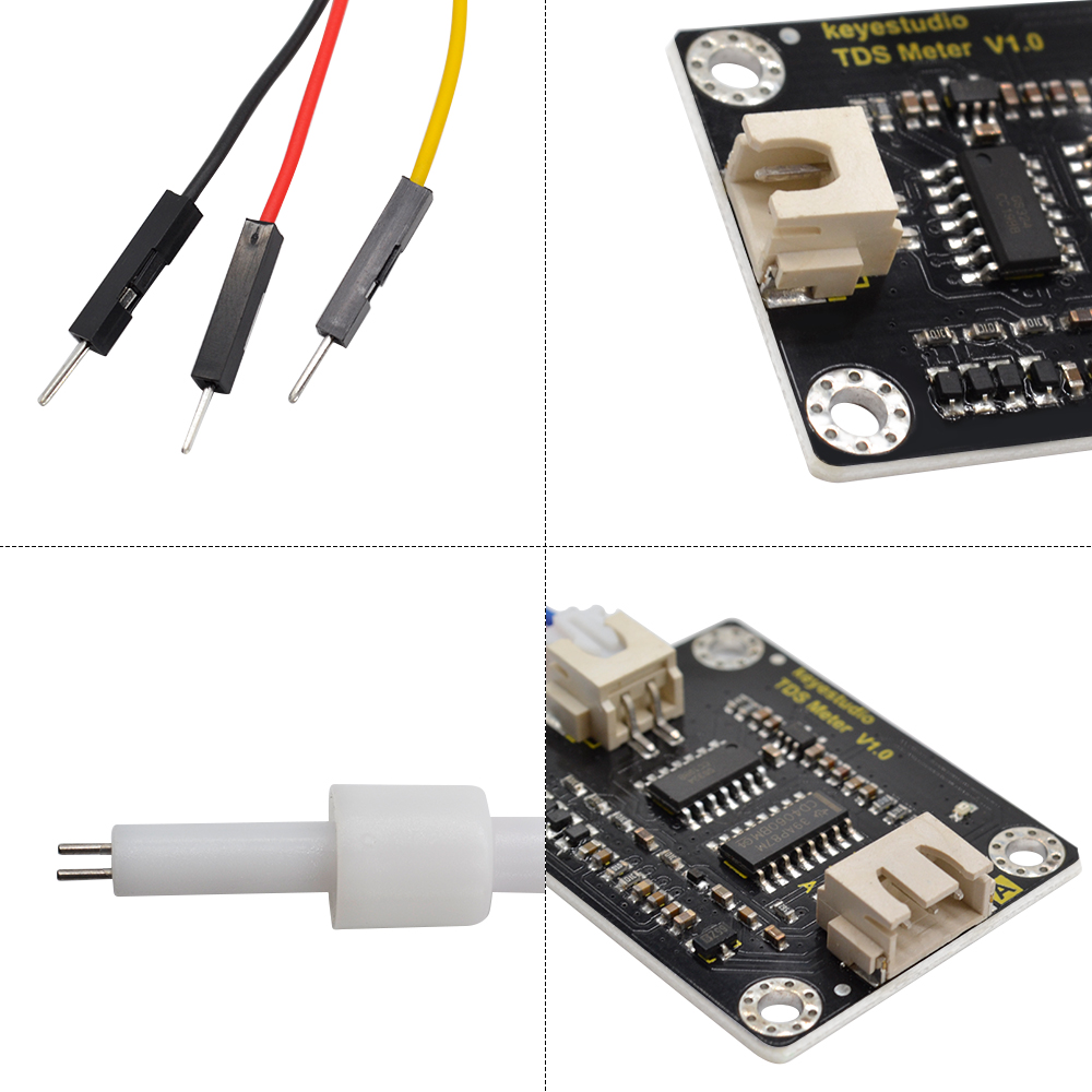 keyestudio TDS Sensor Meter V1 - огляд і ціна Hydration Sensor Skin