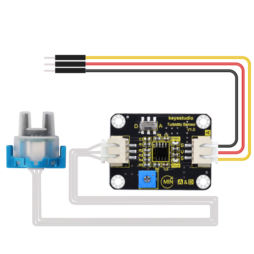 keyestudio TDS Sensor Meter V1 - огляд і ціна Hydration Sensor Skin