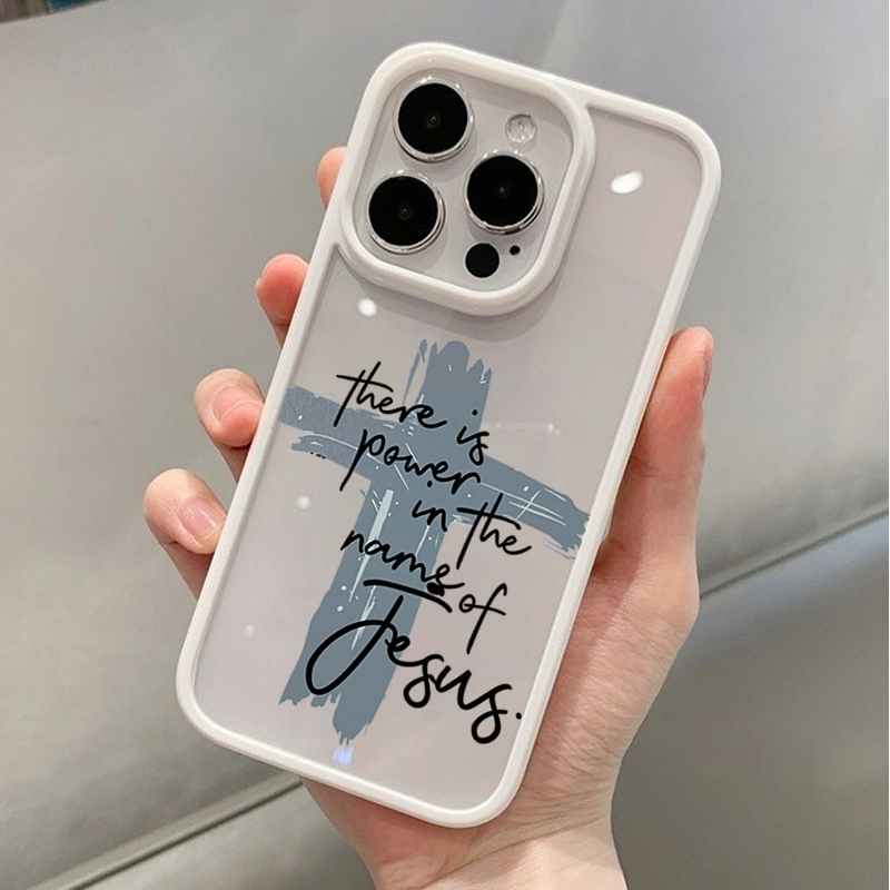 Religious Jesus Cross Clear Ca - огляд і ціна Samsung Galaxy A55